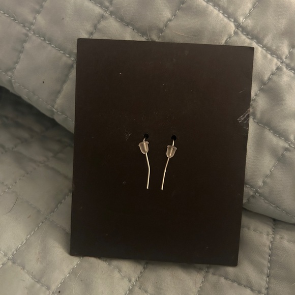 Rustic Cuff Pink Lambskin Earrings- Never Worn - Picture 6 of 6